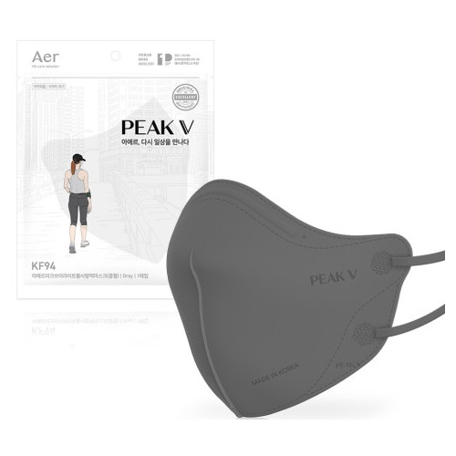 씨앤투스성진 아에르 피크 V 라이트 마스크 KF94 대형 (30매)