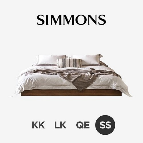 시몬스 탠 기본 침대 SS 레귤러 타입 (바이브)_이미지