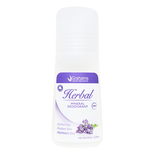 그라함스 내추럴 미네랄 데오드란트 롤온 허브 65ml