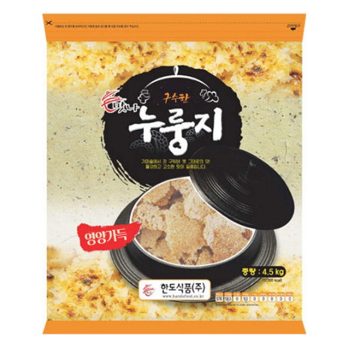 한도식품 구수한 맛나누룽지 4.5kg (2개)_이미지
