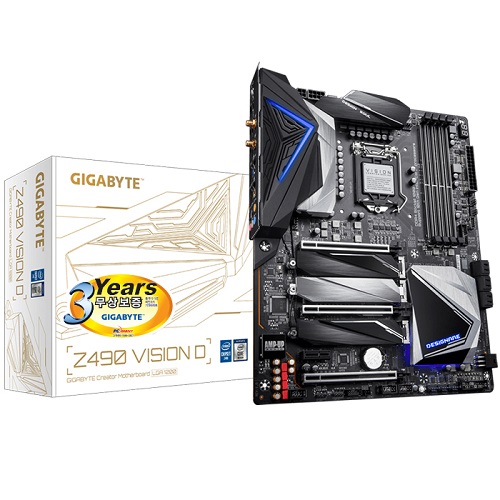 GIGABYTE Z490 VISION D 피씨디렉트