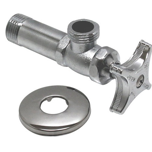 [불명] KS 규격 십자 관붙이 앵글밸브