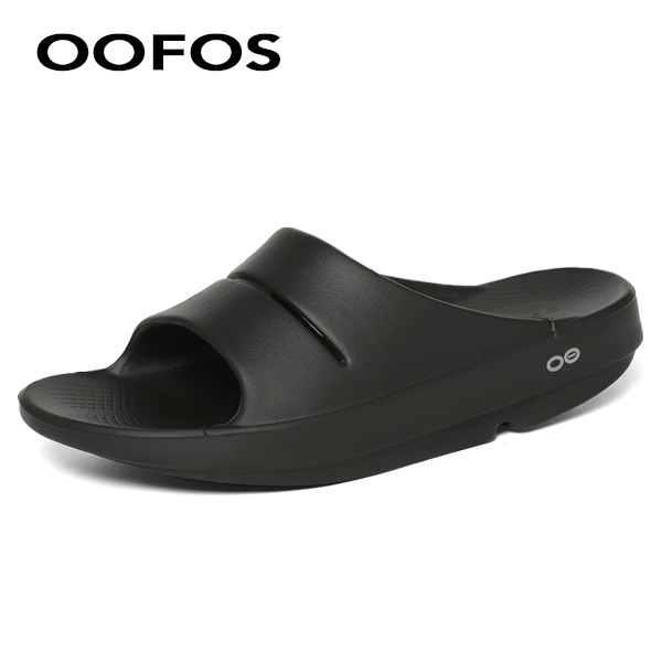 우포스 우아 슬라이드 슬리퍼 (블랙)_이미지