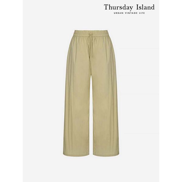 써스데이아일랜드 Thursday Island 풀밴딩 와이드 팬츠 T244MPT632W_이미지