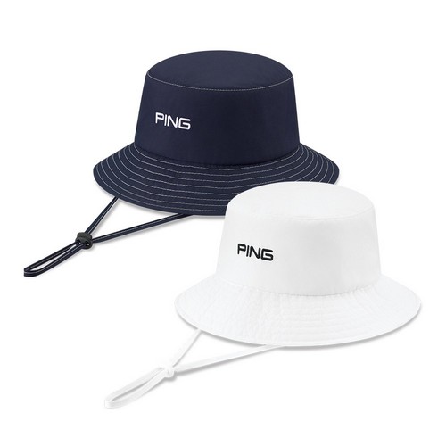 핑 스티치 버킷햇_이미지