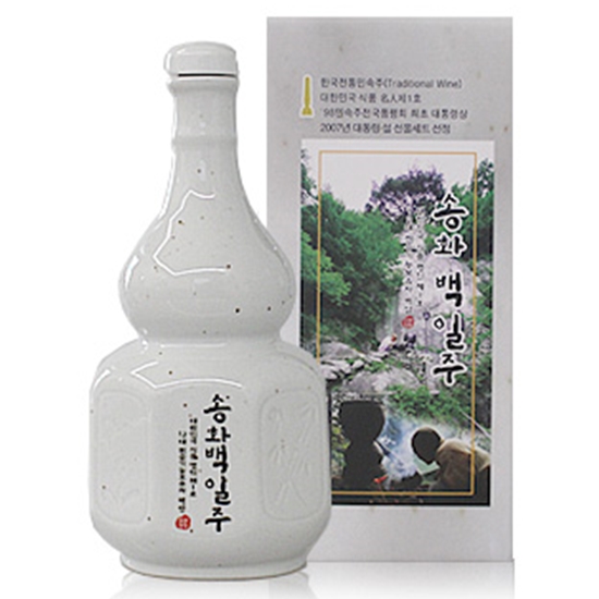 송화양조 송화백일주 38도 400ml (1개)