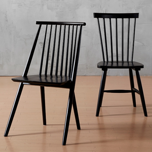 핀란디아 레드파인 원목 식탁 800 (의자2개)_이미지