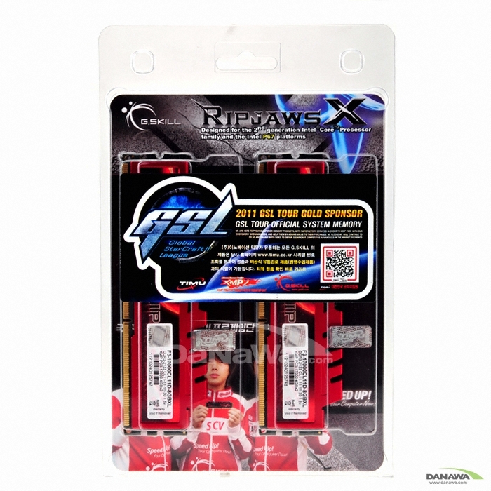 G.SKILL DDR3-2133 CL11 RIPJAWS XL 패키지 티뮤 (8GB(4Gx2))_이미지