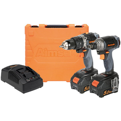 아임삭 BL18TX7 충전 콤보세트 (20V MAX 5.0Ah, 배터리 2개)_이미지