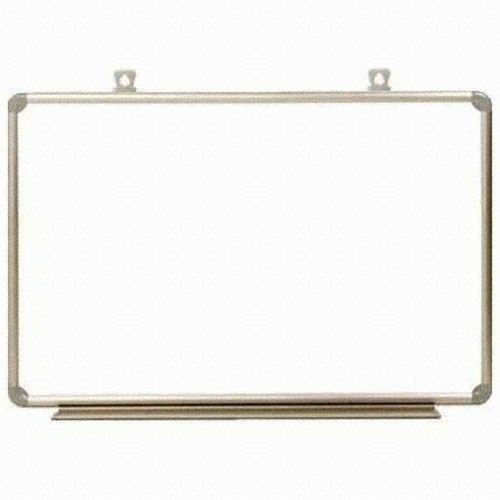 토탈하얀칠판 알루미늄 일반형 화이트보드 (240x120cm)_이미지