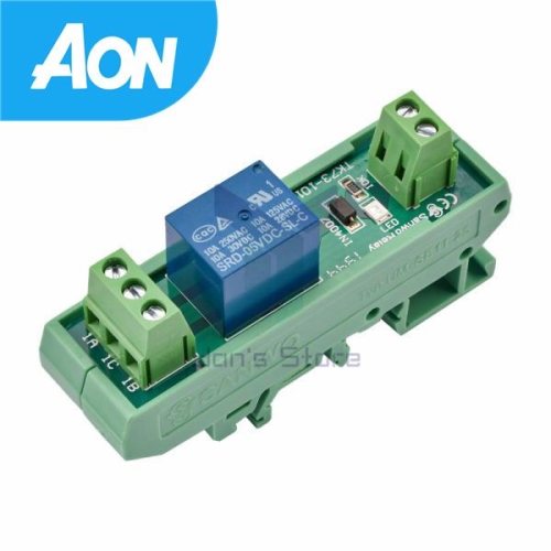 Din ���� ����Ʈ�� 5V 12V 1 ä�� ������ ��� SRD-05VDC-SL-C 10A 250VAC PNP NPN ȣȯ 1NO ..