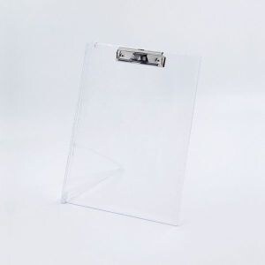 알티피아 문화 스탠딩 투명 <b>클립</b><b>보드</b> <b>A4</b> F915N-71 낱개 투명
