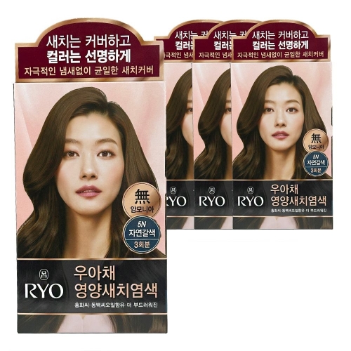 려 우아채 영양새치염색 120g (4개)_이미지