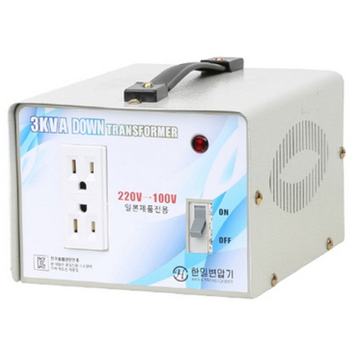 한일트랜스 3KVA 다운 변압기 먹통