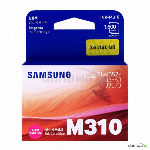 삼성전자 정품 INK-M310 빨강이미지입니다. 누르면 해당 게시물로 새창이동합니다.
