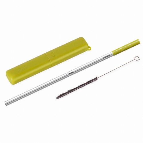 실리만 휴대용 스테인레스 스틸 빨대 세트