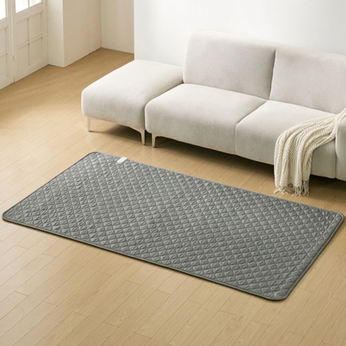 이노크아든 인공지능 그레이 탄소매트 (싱글, 100x180cm)_이미지