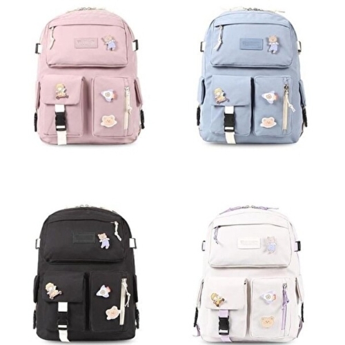 셀러허브 여학생용 노트북백팩 책가방 4색 J21148 라이딩가방_이미지