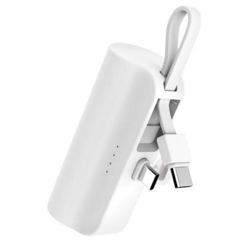 이음전산 스마텍 듀얼 일체형 도킹형 보조배터리 STPB-DB5 5000mAh (C타입+C타입)_이미지