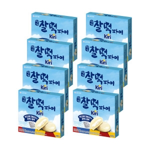 롯데제과 명가 찰떡파이 끼리크림치즈 250g (8개)