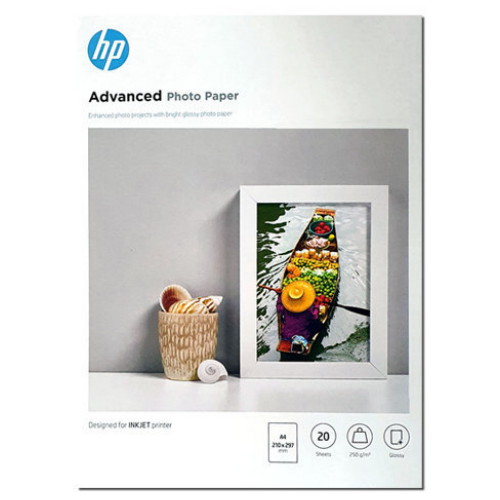 HP  9RR51A 어드밴스 광택 포토용지 A4 250g[20매]
