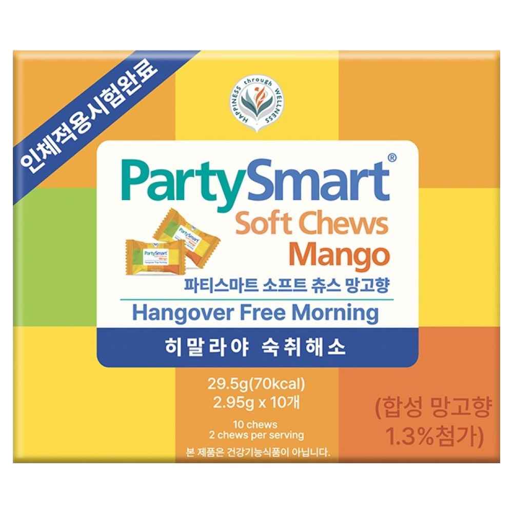 히말라야 파티스마트 소프트 츄 망고 3.05g 10개입 (12개)_이미지