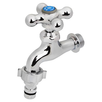 인포메탈 십자 커플링 수도꼭지 (1개)