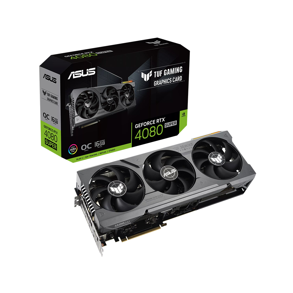 ASUS TUF Gaming 지포스 RTX 4080 SUPER O16G OC D6X 16GB 대원씨티에스_이미지