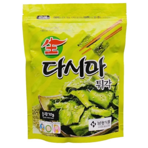 남광식품 생 다시마 튀각 70g (1개)_이미지