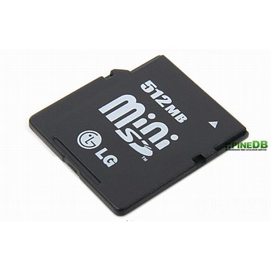 LG전자 mini SD (512MB)