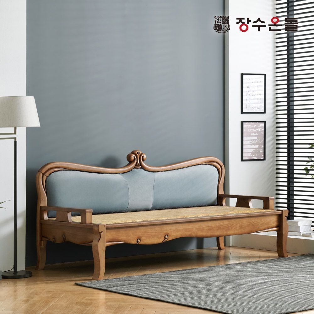 장수돌침대 로망스 패브릭 흙소파 MS