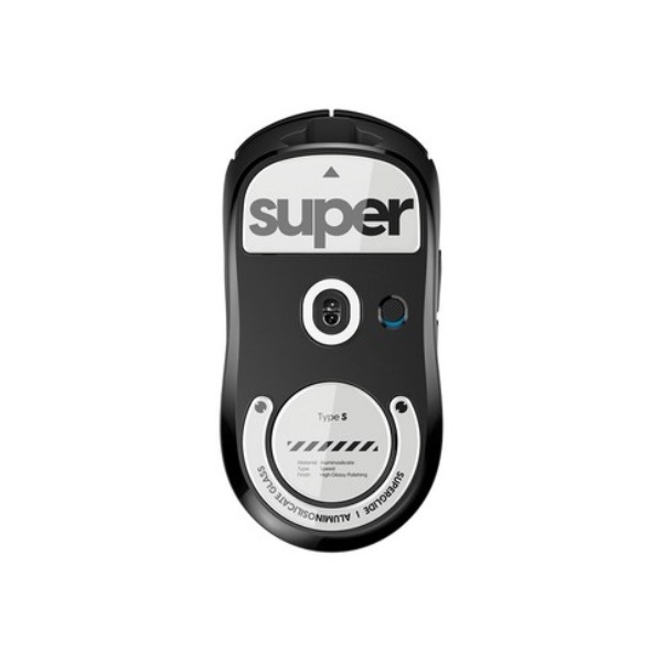 Pulsar 로지텍 GPRO X 슈퍼라이트 전용 슈퍼글라이드 글라스 마우스피트 화이트 (type-S)_이미지