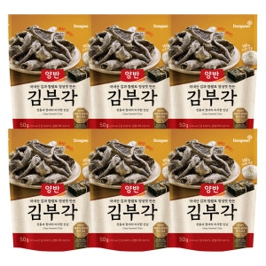 동원F&B 양반 찹쌀 김부각 50g (6개)