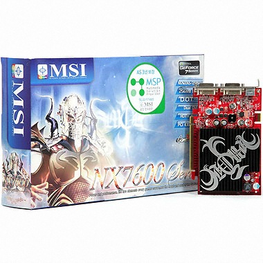 MSI ������ 7600GS NX7600GS-T2D256EH 256MB MSP