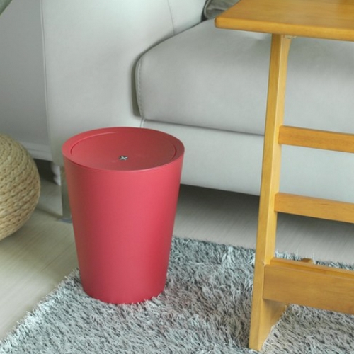 델리 360 스윙캡 휴지통 9L