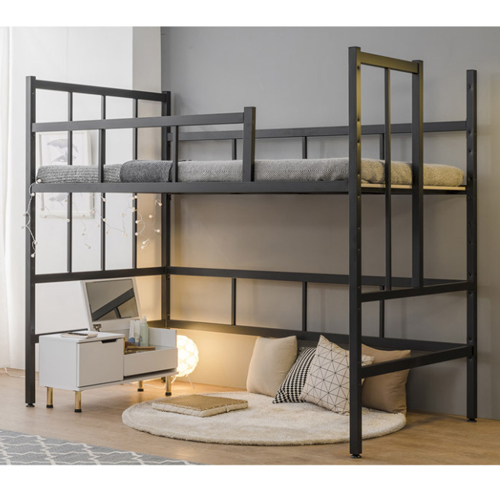 플라망 업다운 높이조절 사다리 철제 벙커침대 SS (매트별도)_이미지