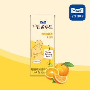 매일유업 앱솔맘 식이섬유주스 오렌지 200ml (24개)_이미지