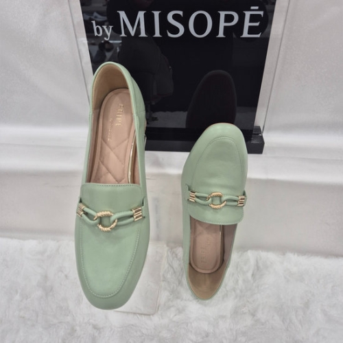 미소페 By 여성 골드 장식 로퍼 112HH419ZP006 LGREEN 5_이미지