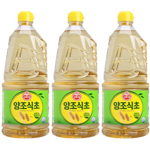 오뚜기 양조식초 1.5L (3개)