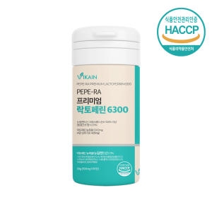 비카인 PEPE-RA 프리미엄 락토페린 6300 500mg 60정이미지입니다. 누르면 해당 게시물로 새창이동합니다.