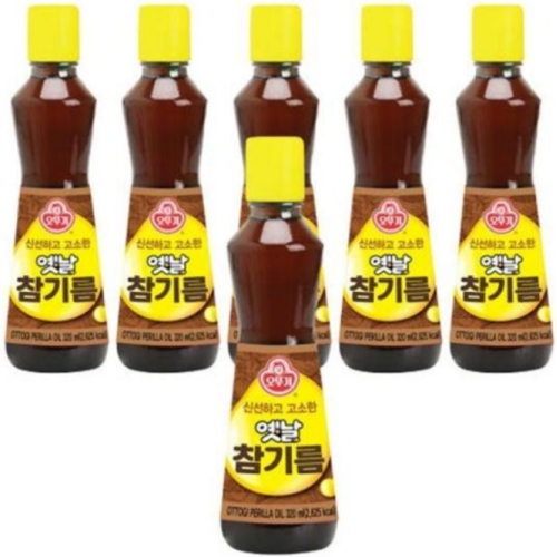 오뚜기 옛날 참기름 320ml (6개)_이미지
