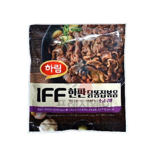 하림 IFF 한판 닭똥집볶음 소금구이 300g (1개)