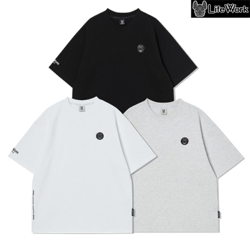 공용 뉴 코인 와펜 반팔 티셔츠 LW255TS971