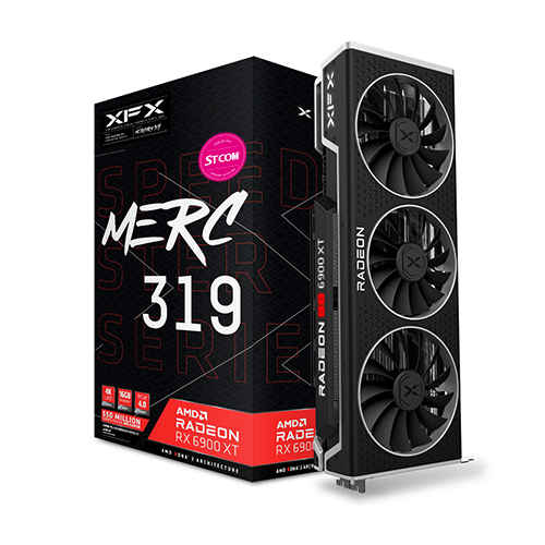 XFX 라데온 RX 6900 XT MERC 319 Limited BLACK D6 16GB_이미지