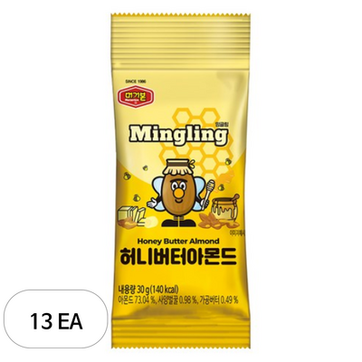 머거본 허니버터 아몬드 30g (13개)