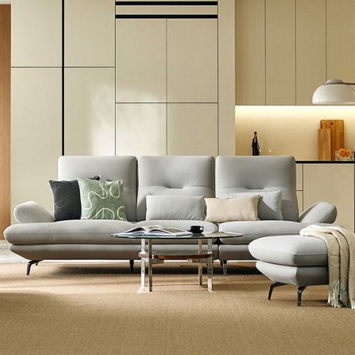 자코모 컴포트 발렌티 스윙 기능성 세레나 패브릭 소파 4인용 (스툴포함)_이미지