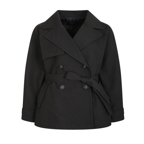 더블 브레스트 숏 트렌치 코트 IN3A0TC02-JJ_JJ