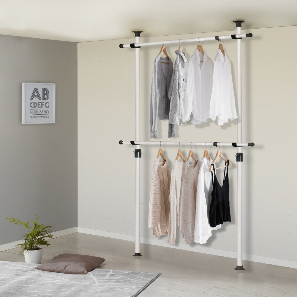 심플 2단 조절행거 28mm