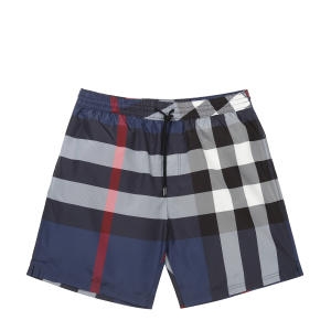 버버리 길드 빈티지 체크 드로스트링 스윔팬츠 8013879 A5805