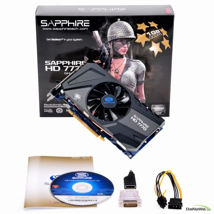 SAPPHIRE 라데온 HD 7770 GHz Edition D5 1GB_이미지